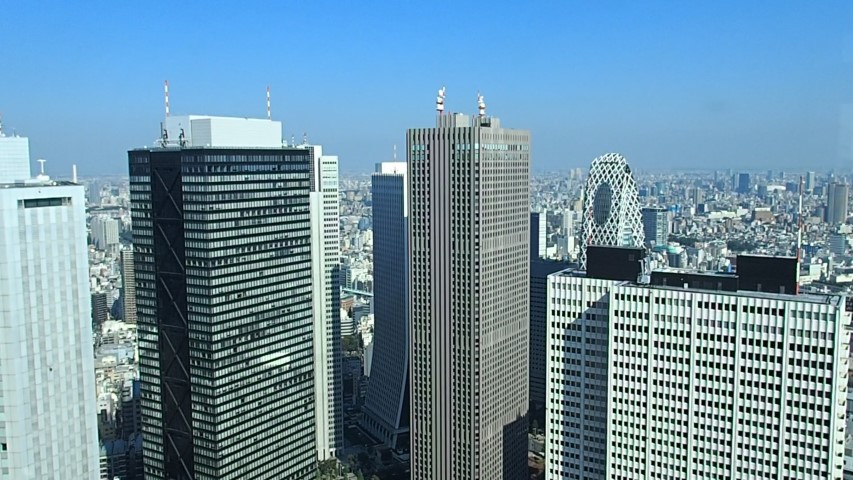 View of Shinjuku from Tokyo Metropolitan Government Building