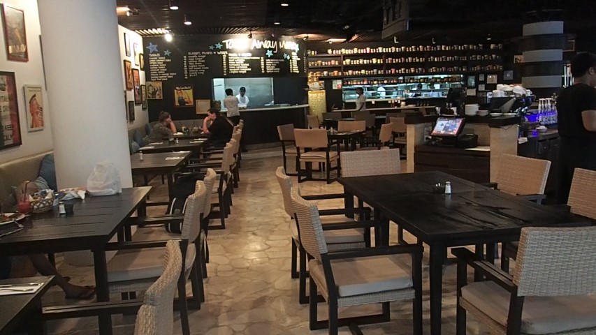 Inside Cafe Sardinia