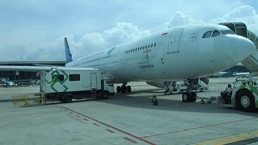 Flight Review Garuda Indonesia Jakarta to Bali A330-300