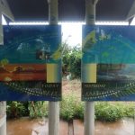 International Dateline Sign on Taveuni Island