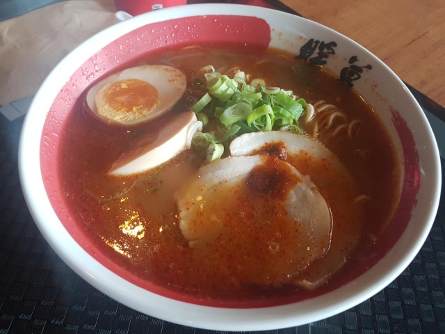 Delicious Ramen Noodle Soup in Surfers Paradise