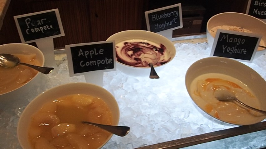 Fruit Compote and Yoghurt