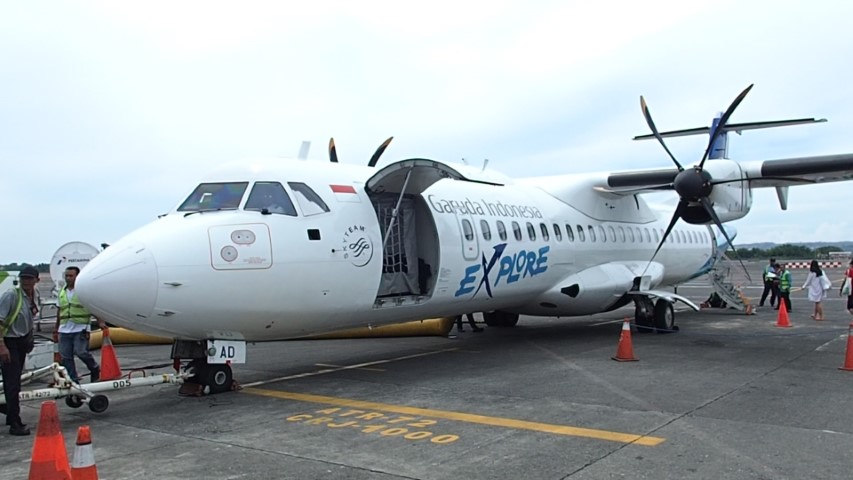 Flight Review Garuda Indonesia Bali to Labuan Bajo
