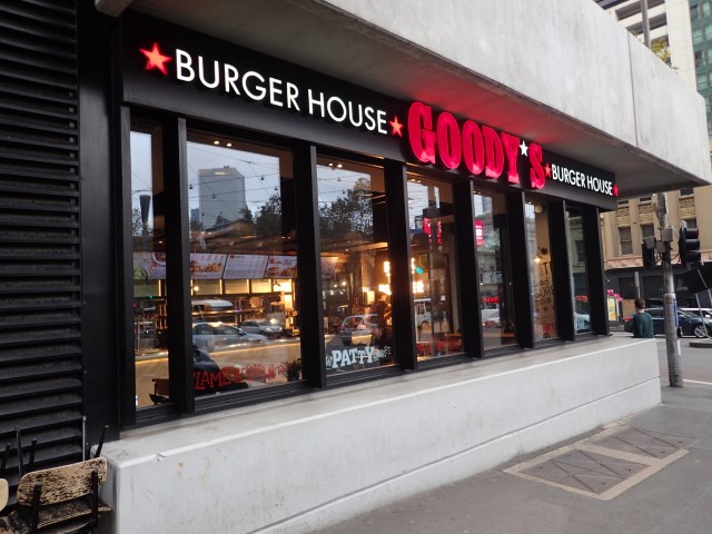 Goody’s Burger House in Melbourne CBD