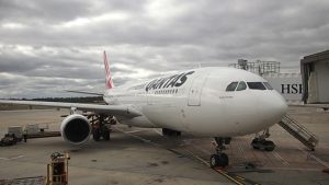 Qantas Sydney to Melbourne Business Class