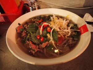 Sliced beef Pho at Twenty Pho Seven
