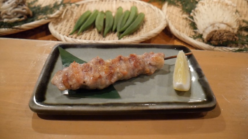 Chicken Skewer at Roppongi Robotaya