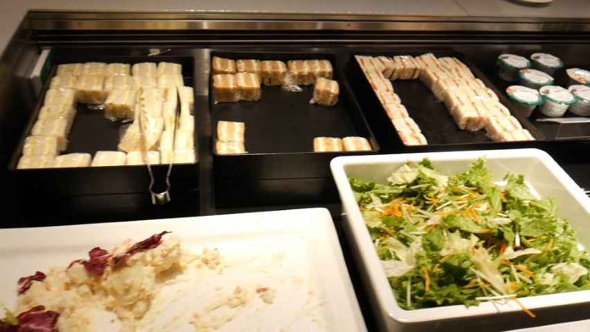 Food at ANA Lounge Tokyo Narita Airport