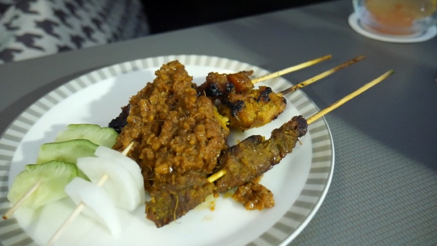 Singapore Chicken and Beef Satay