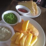 Fish and Chips at Paddy Rice Irish Bar