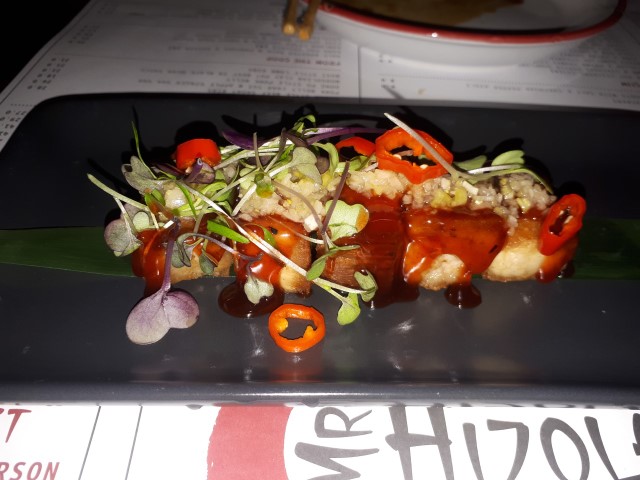 Pork Belly Char Sui at Mr Hizolas Restaurant