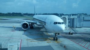 Singapore Airlines SQ211 Singapore to Sydney