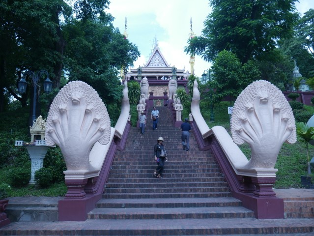 Wat Phnom Temple Phnom Penh Cambodia