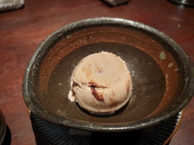 Dessert at Butagumi Tonkatsu Restaurant Tokyo