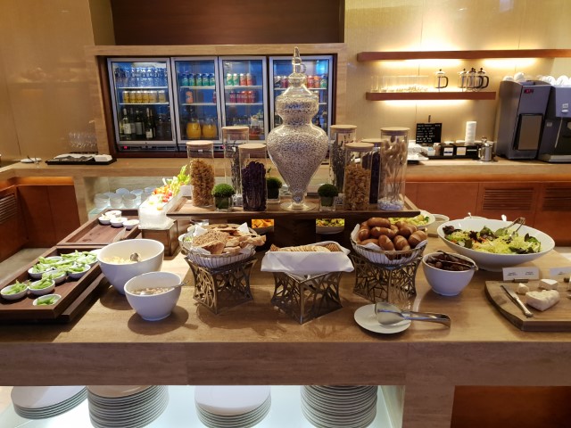 Buffet Breakfast in the Club Lounge of Hyatt Regency Hong Kong