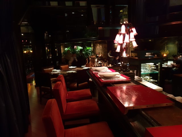 Dining at Grand Hyatt Steakhouse Hong Kong