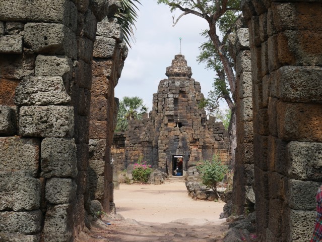 Looking into Ta Prohm Temple