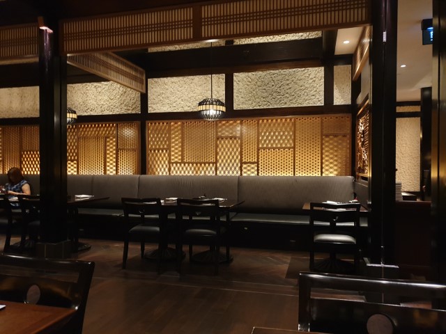 Main dining area of Sumire Japanese Restaurant Jakarta