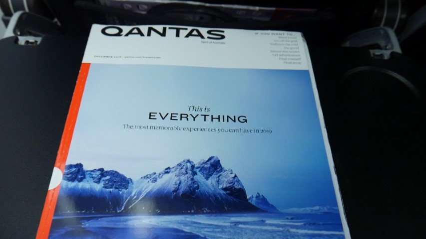Qantas In Flight magazine