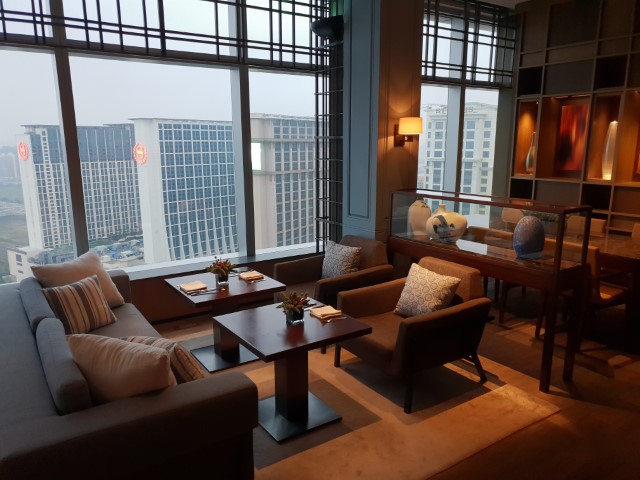 View from the Club Lounge Grand Hyatt Macau