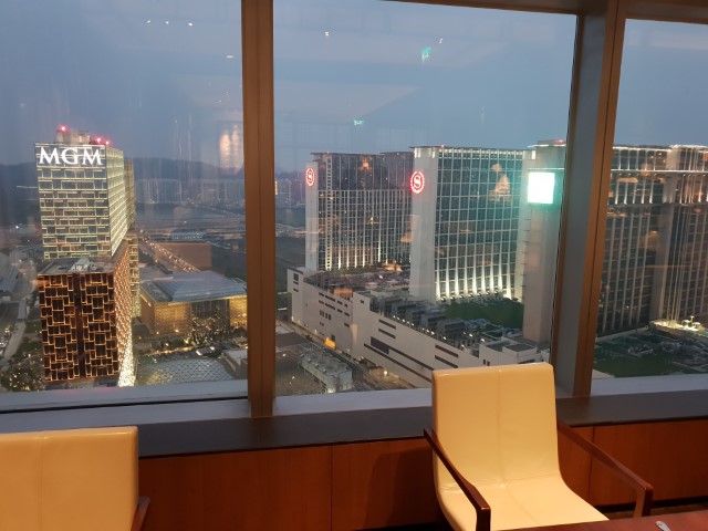 Views from the Grand Hyatt Macau Club Lounge