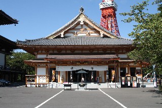 Ankokuden Temple at Zojoji
