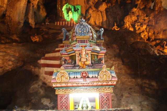 Hindu Shrine Inside Batu Caves