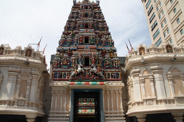 Sri Maha Mariamman Temple at Kuala Lumpur Chinatown