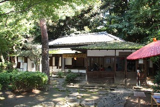 Tea Ceremony House in Happo-en Garden Tokyo