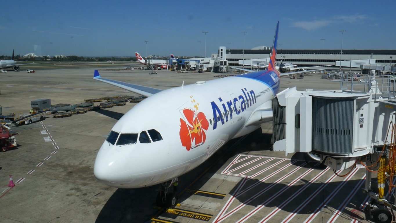 Flight Review Aircalin Sydney to Noumea Business Class