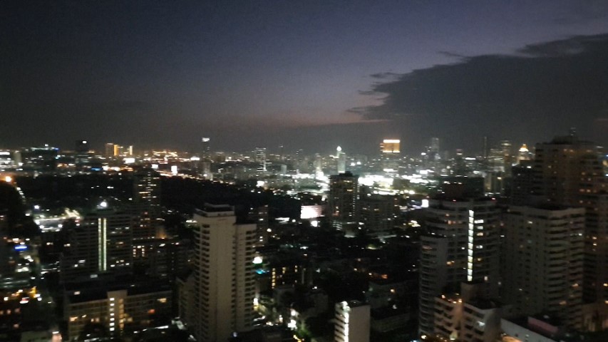 View from Spectrum Rooftop Bar Bangkok