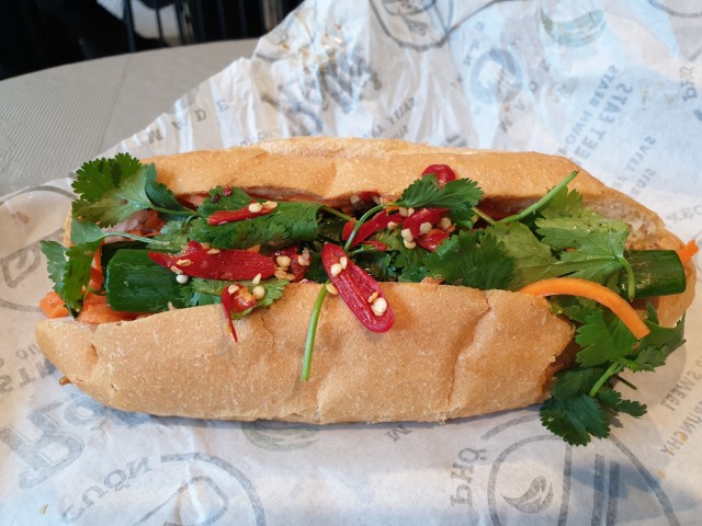 Banh Mi at Roll'd Vietnamese Westpac Place Sydney