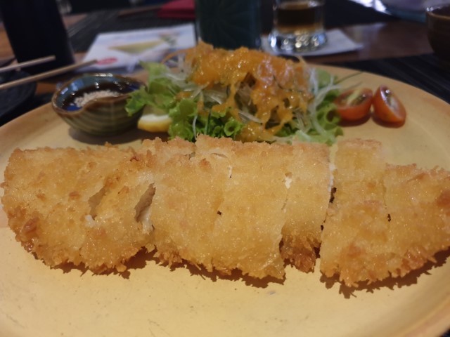 Chicken Katsu at Kuu Japanese Restaurant Sanur