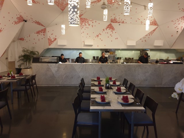 Inside Kuu Japanese Restaurant Sanur