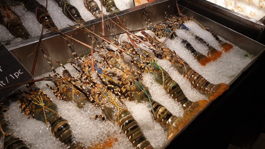 Loads of seafood at Cicada Night Market Hua Hin