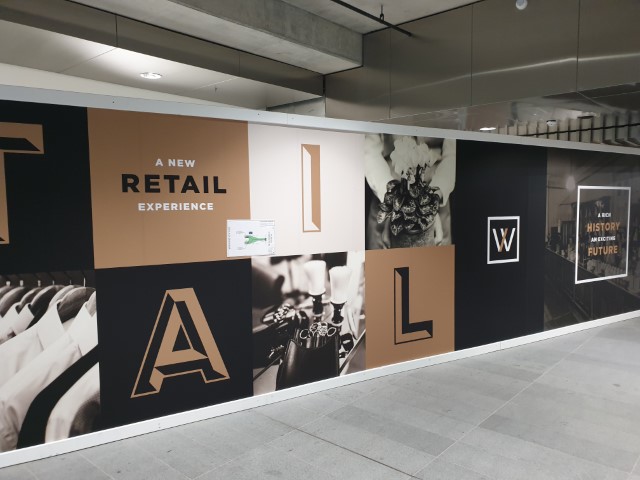 New retail space at Hunter Connection tunnel
