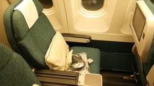 Premium Economy seat on Cathay Pacific A330-300