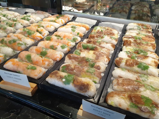 Vietnamese fresh rolls at Roll'd Vietnamese Sydney