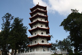 Pagoda at the Chinese Gardens Singapore