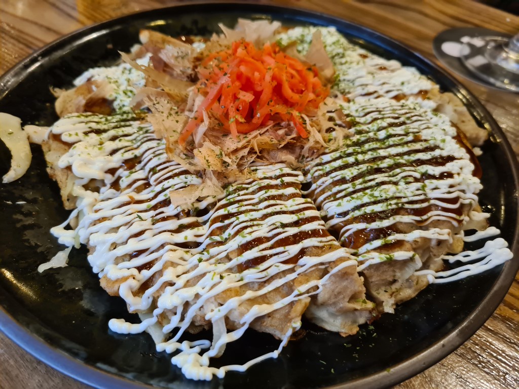 Okonomiyaki at Oi Izakaya