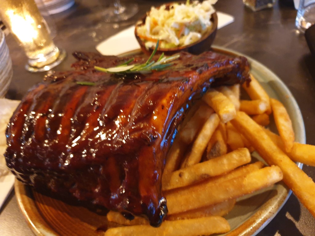 Slow Cooked Pork ribs at Meat and Co
