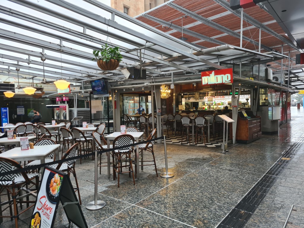 Milano Italian Cafe Queen Street Mall Brisbane
