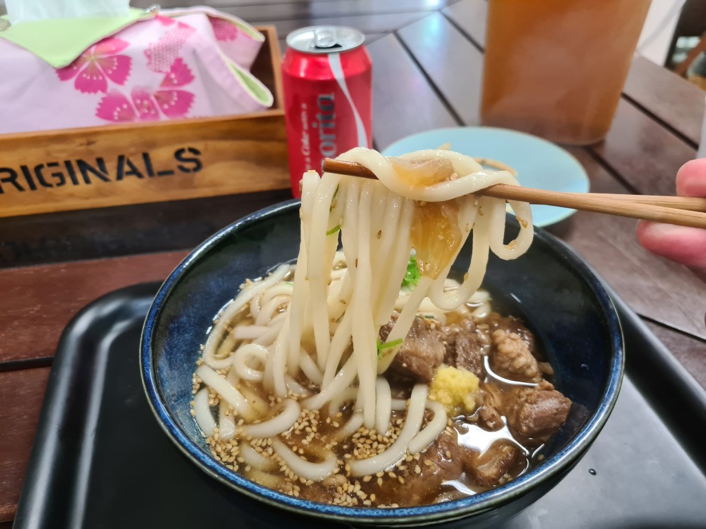 Udon Noodle Soup at Hungry Wombat Cairns