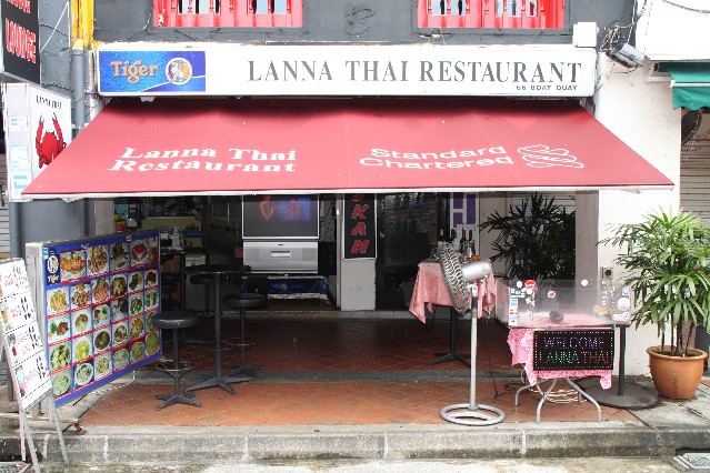 Lanna Thai Restaurant at Boat Quay Singapore