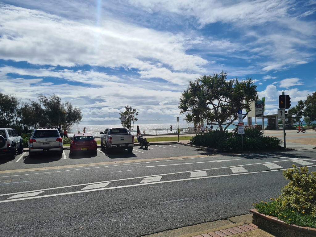 View across to Surfers Paradise Beach