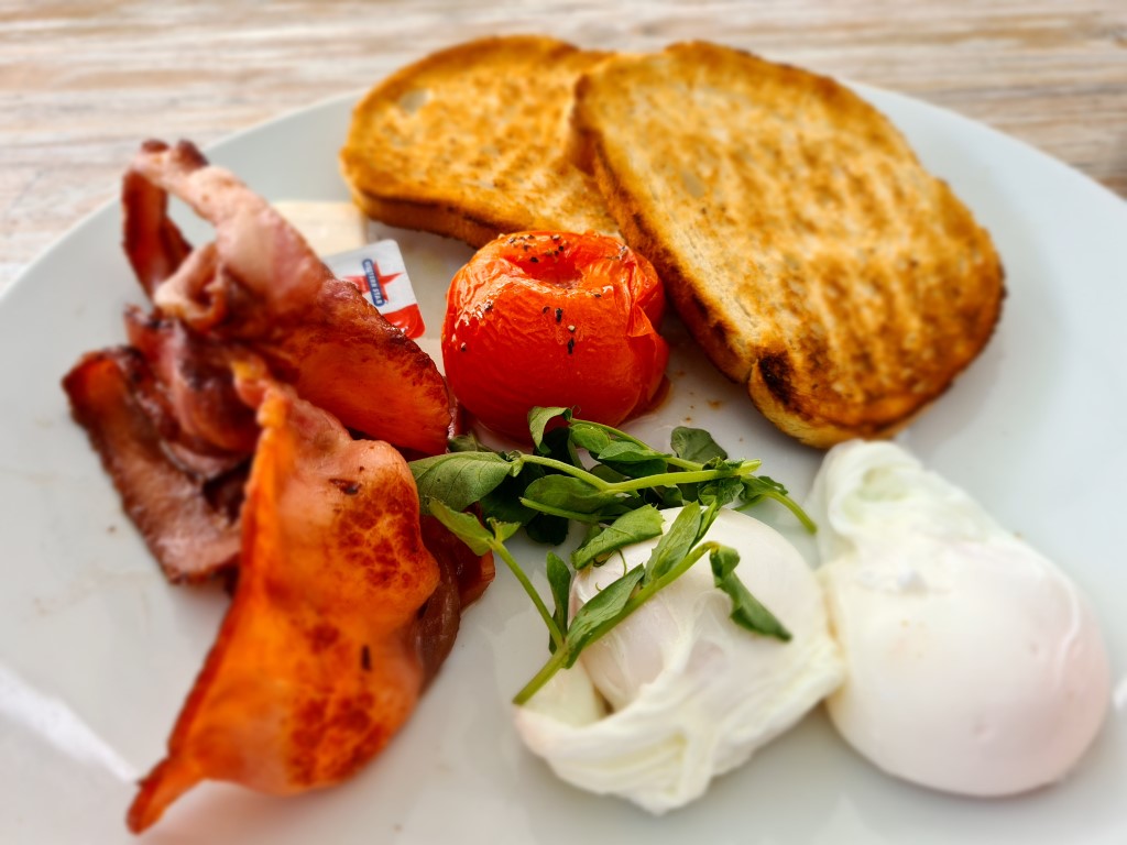 Great Breakfast Menu at Surfers Paradise Beach Cafe