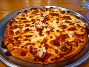 Pizza at Nicolinis Italian Restaurant Surfers Paradise