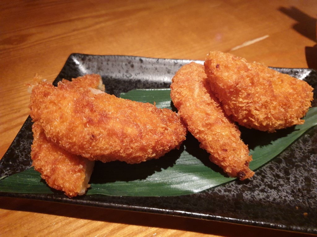 Potato Croquettes at Umaya Japanese Restaurant