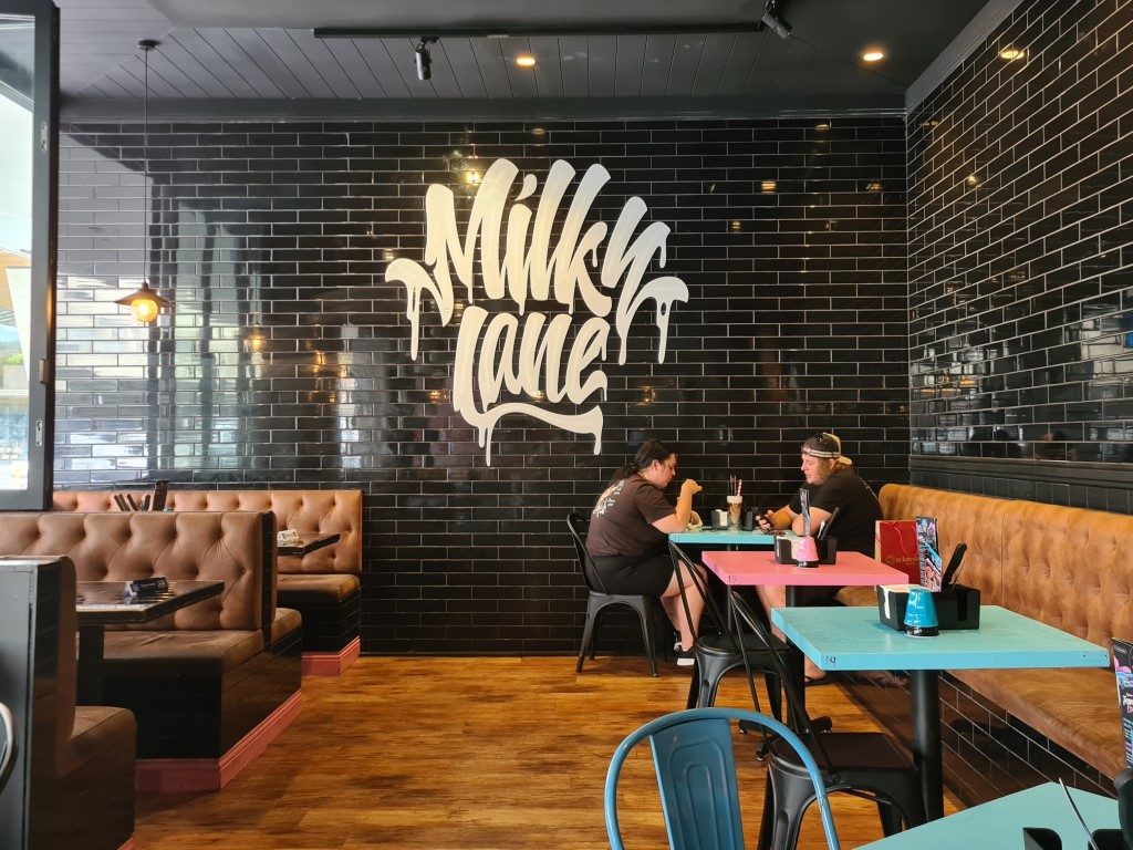 Inside Milky Lane Parramatta