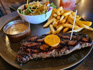 Eye Fillet Steak at Volcano's Steak Restaurant Parramatta